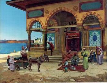 unknow artist Arab or Arabic people and life. Orientalism oil paintings 120